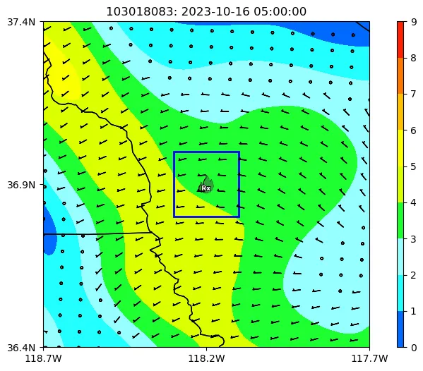 Surface Wind Image