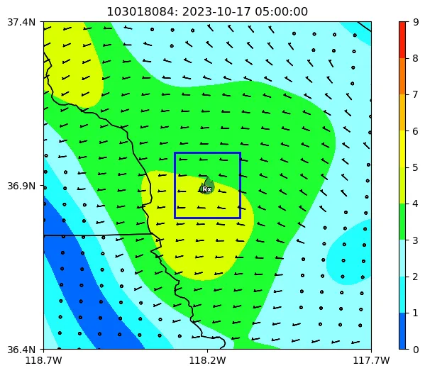 Surface Wind Image