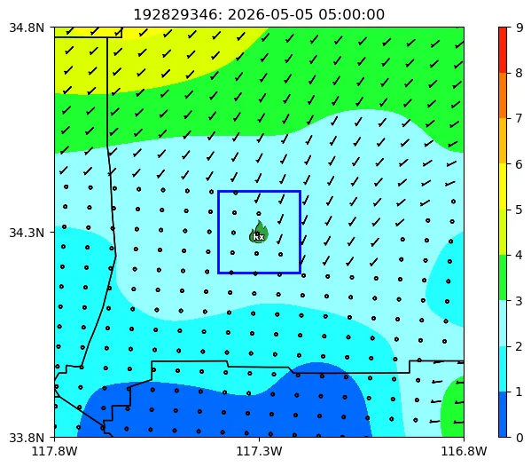 Surface Wind Image