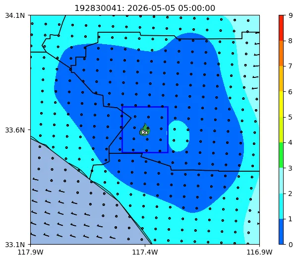 Surface Wind Image