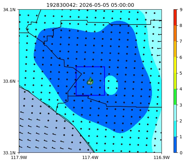 Surface Wind Image