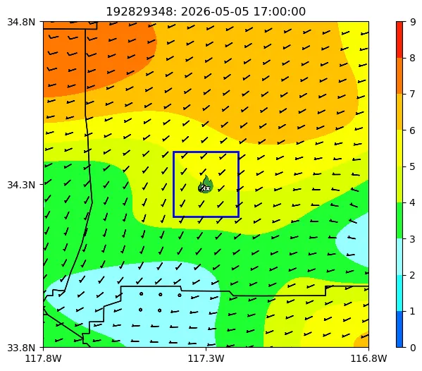 Surface Wind Image