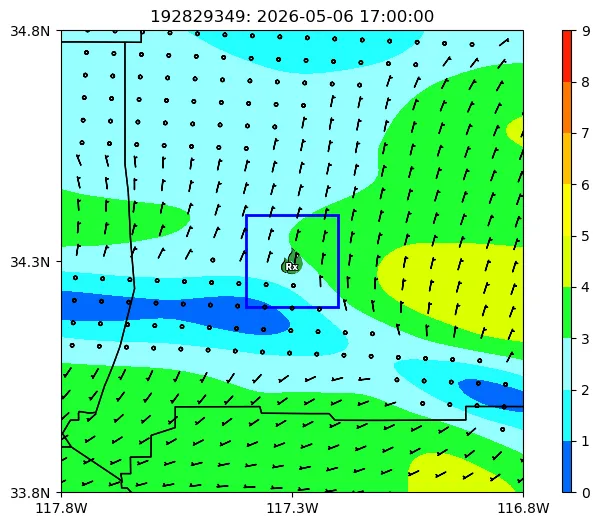 Surface Wind Image