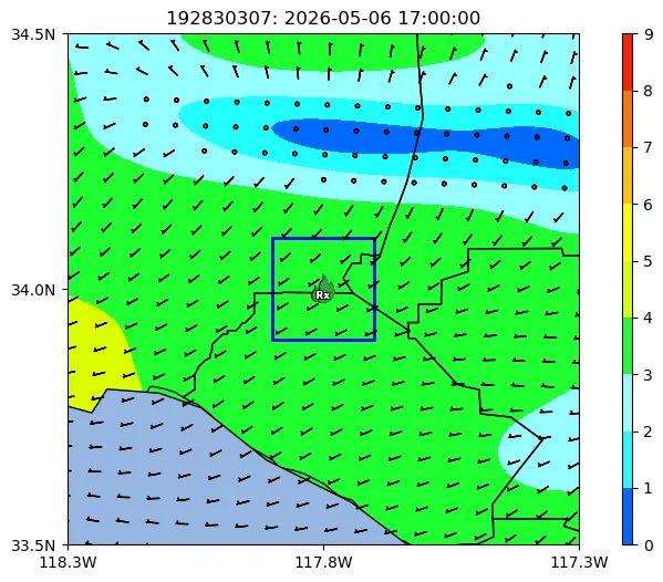 Surface Wind Image