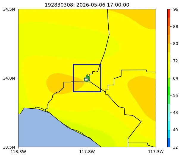 Surface Temperature Image