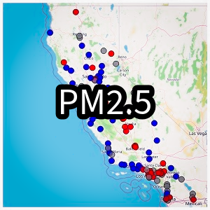 PM2.5 design value estimator tool