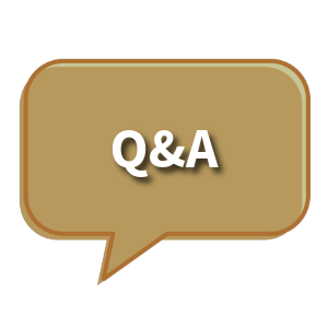 Q&A thumbnail with question and chat icons representing help and common questions about the FEAST Data Hub.