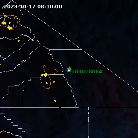 Fire Temperature Image