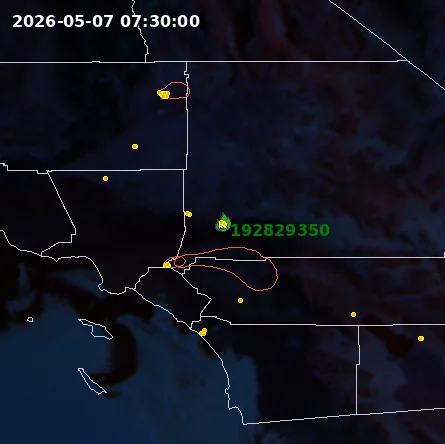 Fire Temperature Image