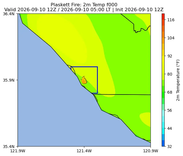Surface Temperature Image
