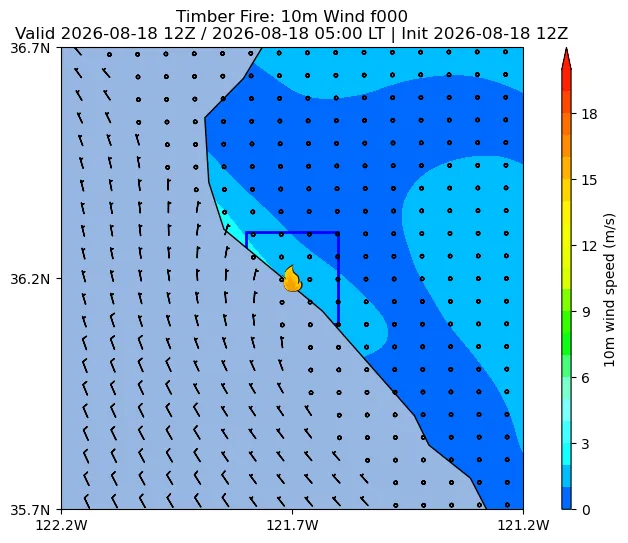 Surface Wind Image