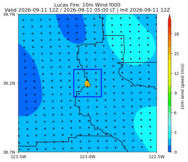 Surface Wind Image