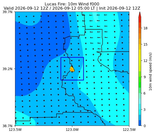 Surface Wind Image