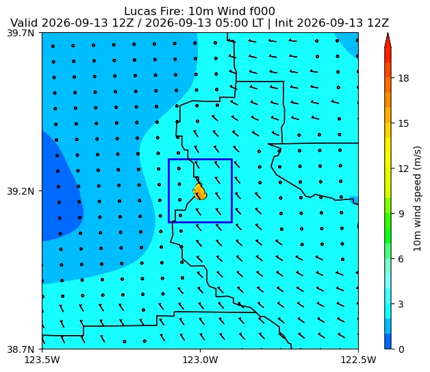 Surface Wind Image