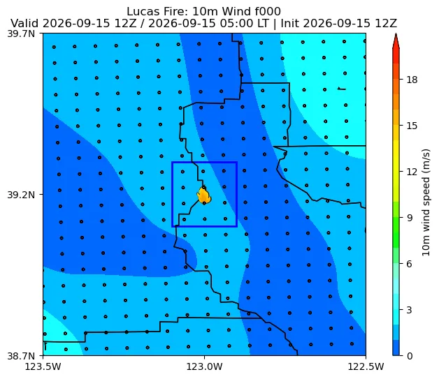 Surface Wind Image