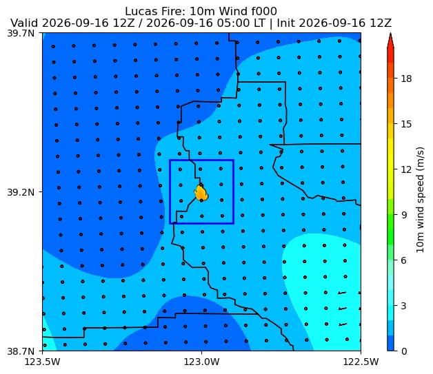 Surface Wind Image