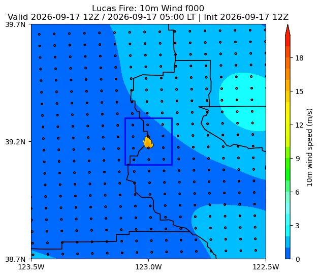 Surface Wind Image