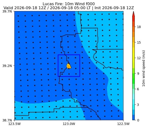 Surface Wind Image