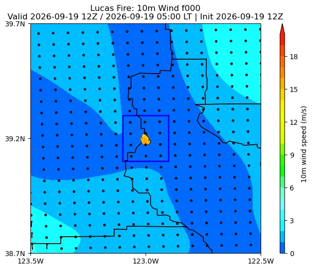 Surface Wind Image