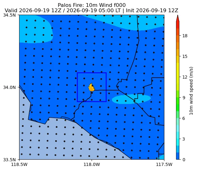 Surface Wind Image