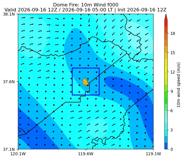 Surface Wind Image