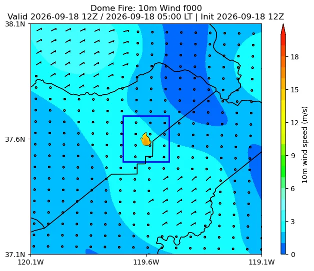 Surface Wind Image