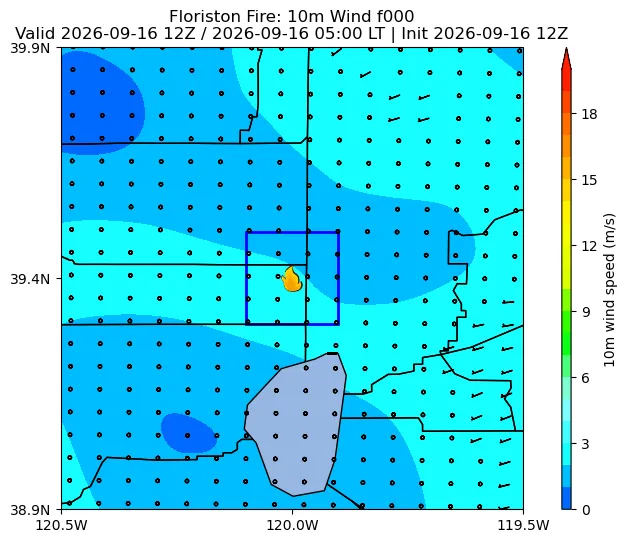 Surface Wind Image
