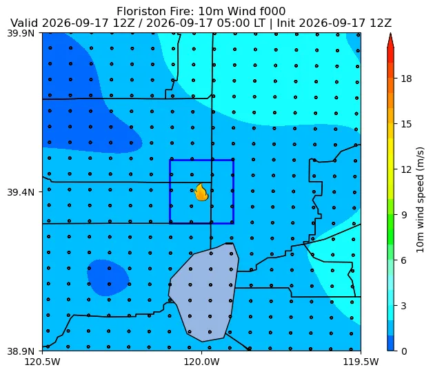 Surface Wind Image