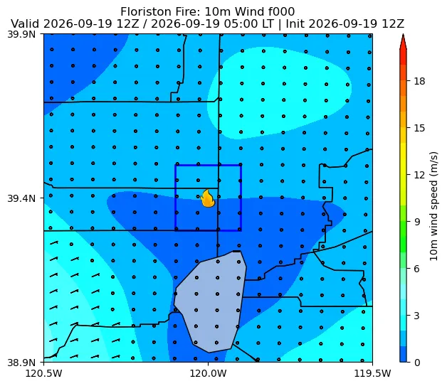 Surface Wind Image