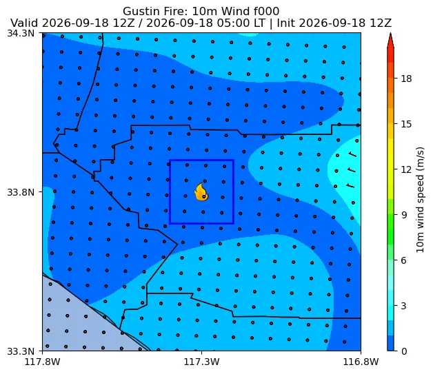 Surface Wind Image