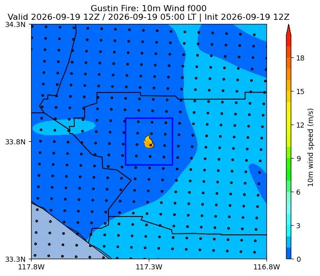 Surface Wind Image